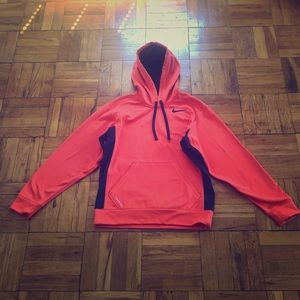 Orange and Blue Mens Nike Hoodie